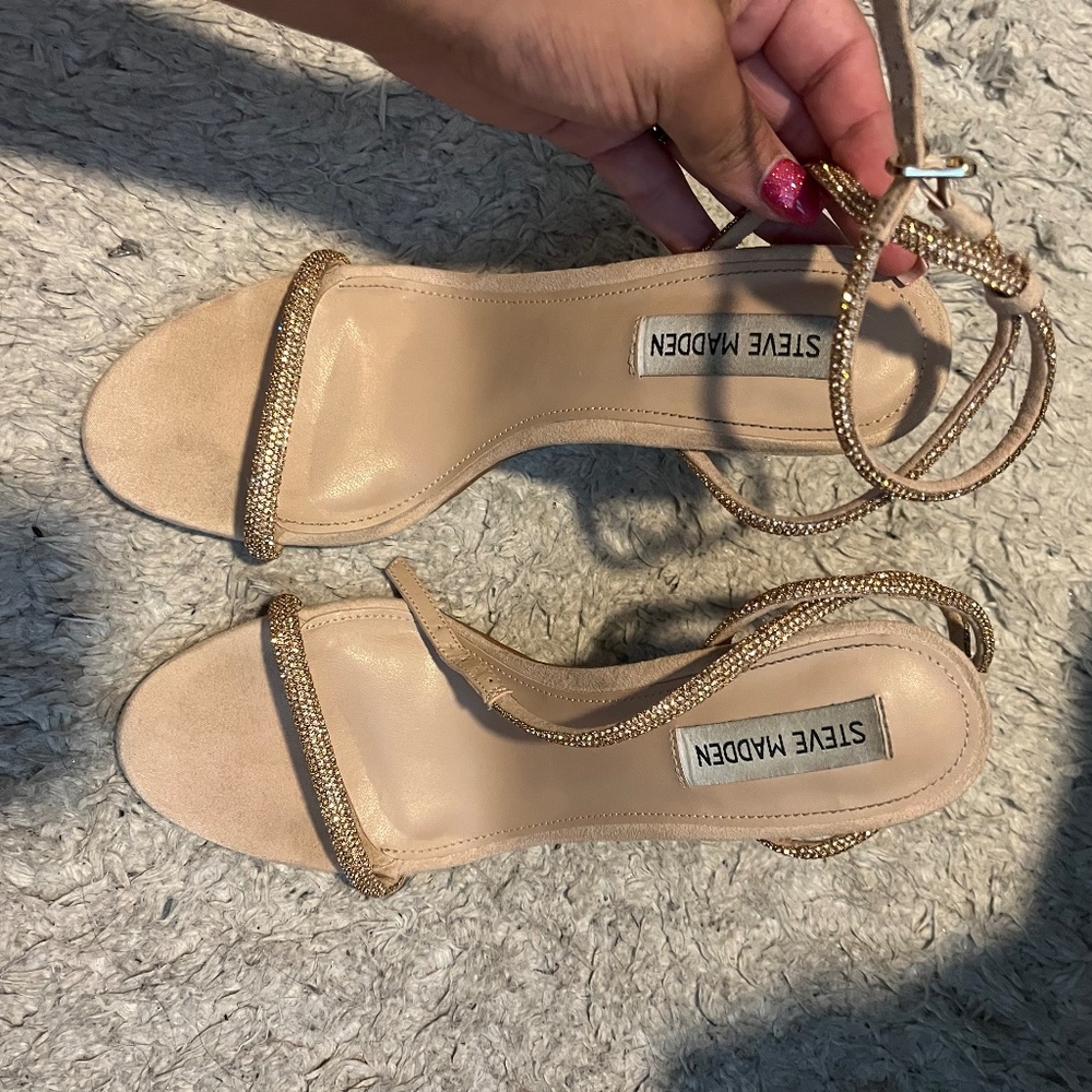 Steve Madden Rose Gold Heels